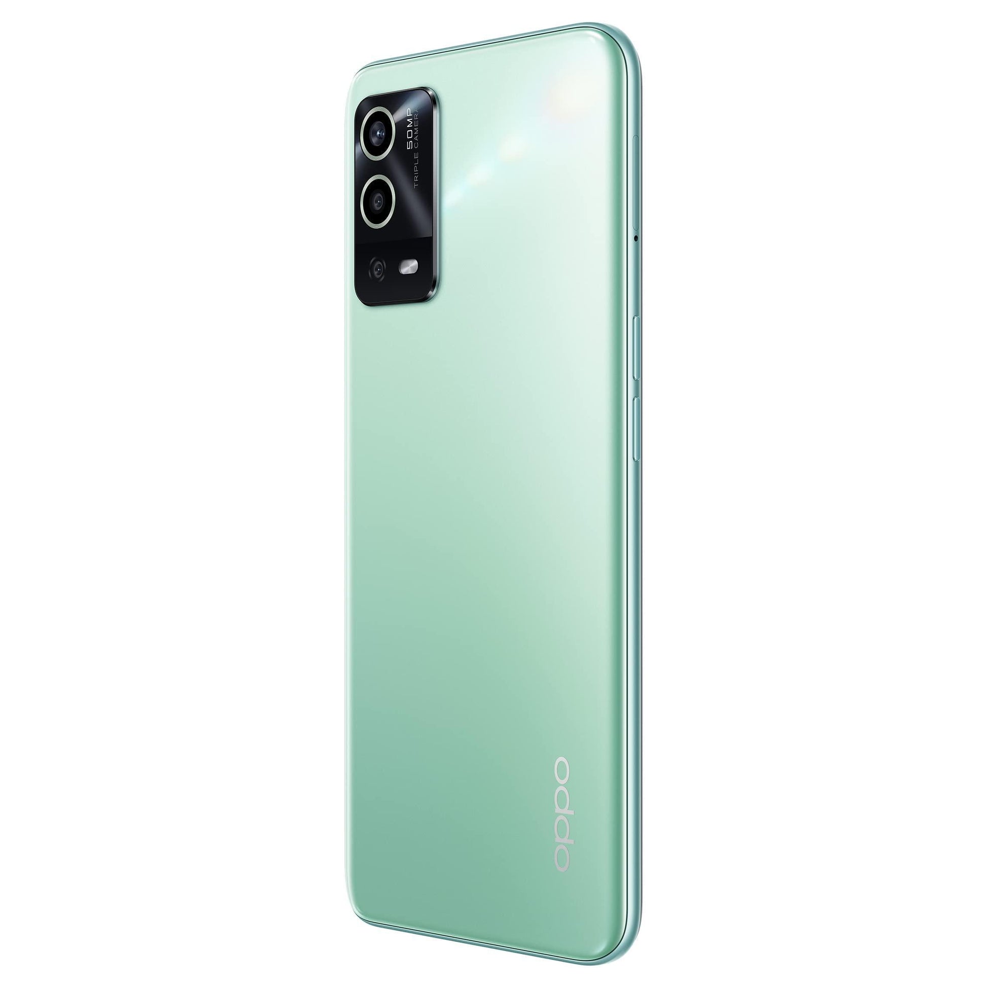 (Refurbished) OPPO A55 (Mint Green, 6GB RAM, 128GB Storage) - Triveni World