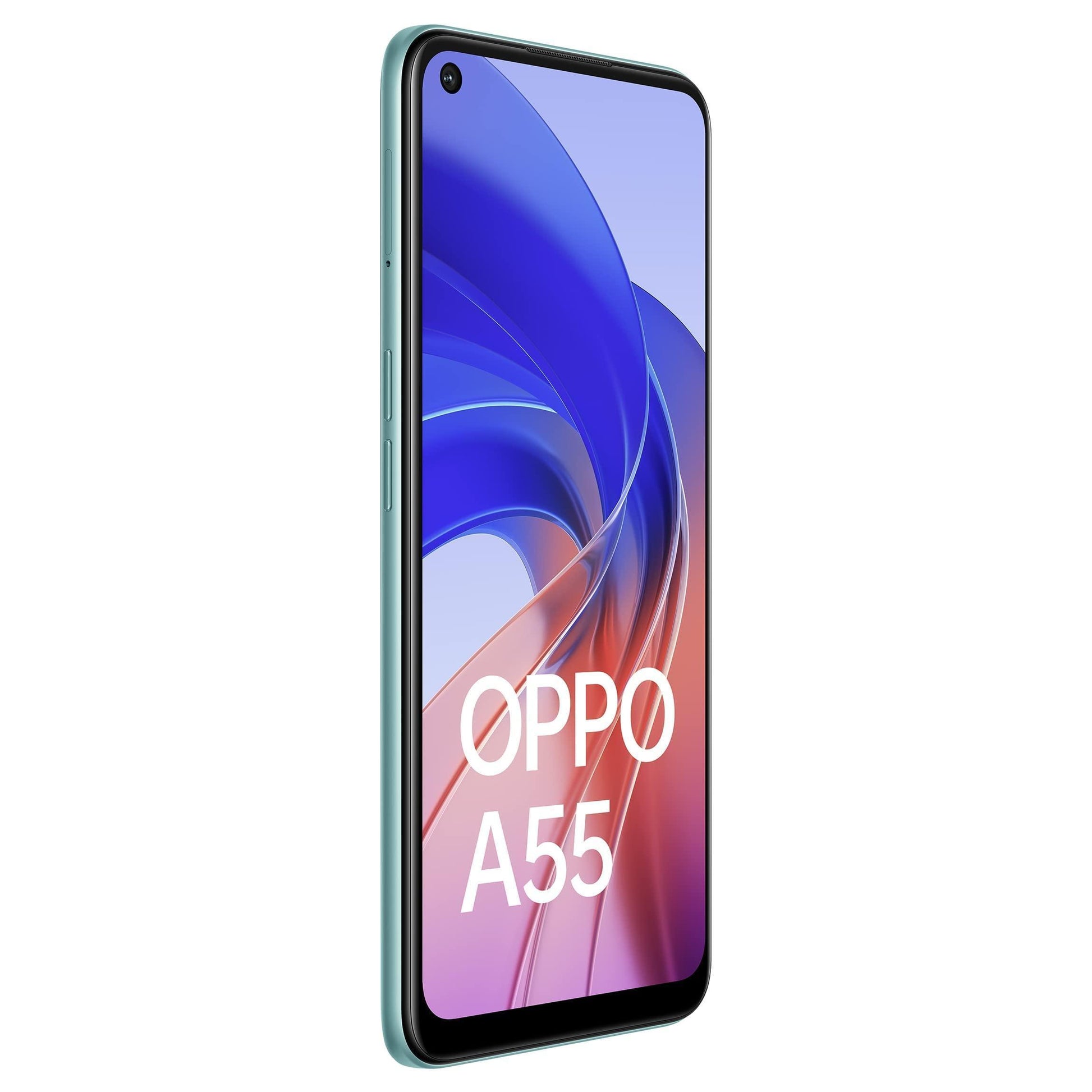 (Refurbished) OPPO A55 (Mint Green, 6GB RAM, 128GB Storage) - Triveni World
