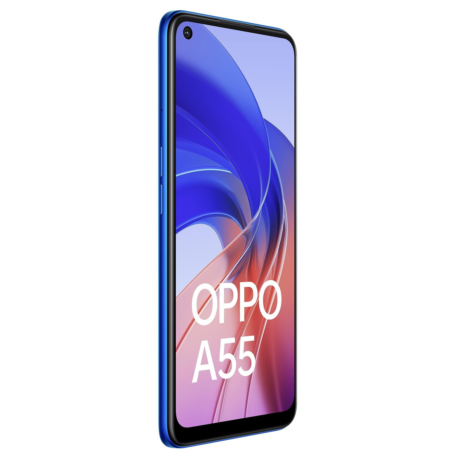 (Refurbished) Oppo A55 (Rainbow Blue, 4GB RAM, 128GB Storage) | 5000mAh Battery | 50MP AI Camera | 18W Fast Charging - Triveni World