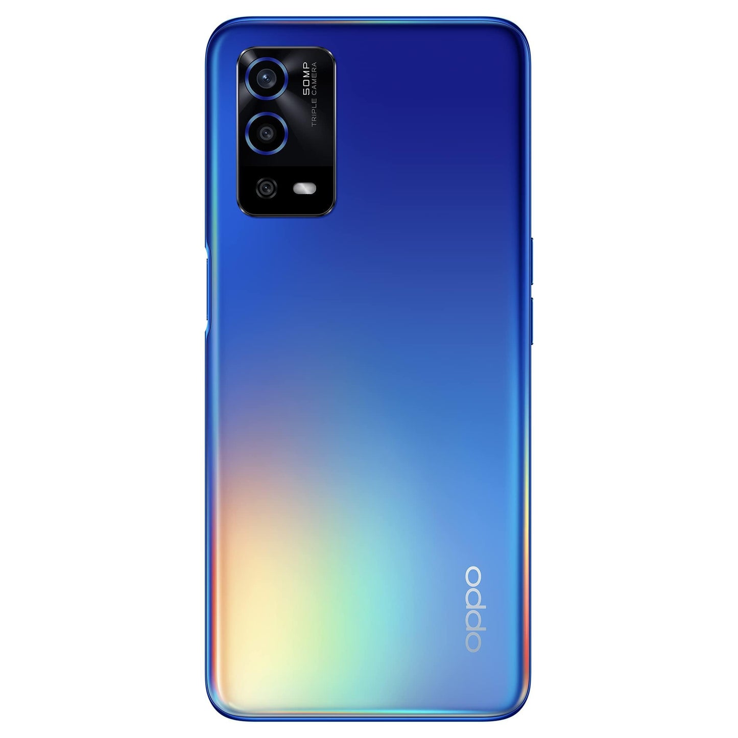 (Refurbished) Oppo A55 (Rainbow Blue, 4GB RAM, 128GB Storage) | 5000mAh Battery | 50MP AI Camera | 18W Fast Charging - Triveni World