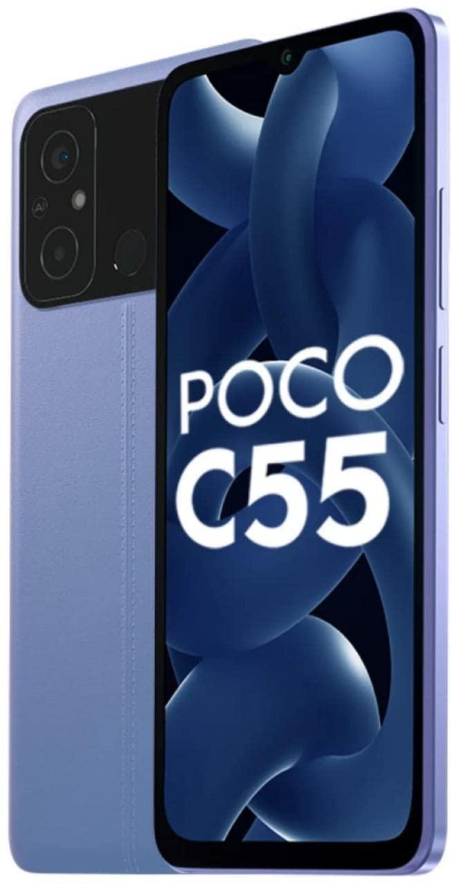 (Refurbished) POCO C55 (Cool Blue, 128 GB) (6 GB RAM) - Triveni World