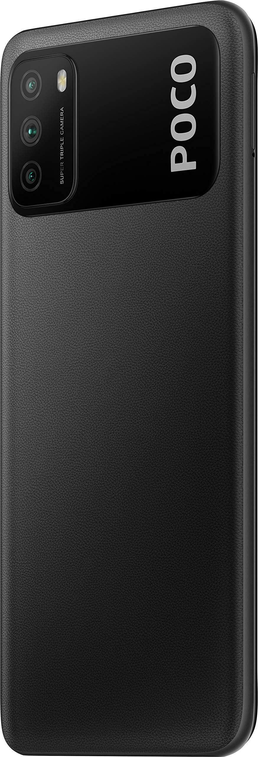(Refurbished) POCO M3 (Power Black, 6GB RAM, 64GB Storage) - Triveni World