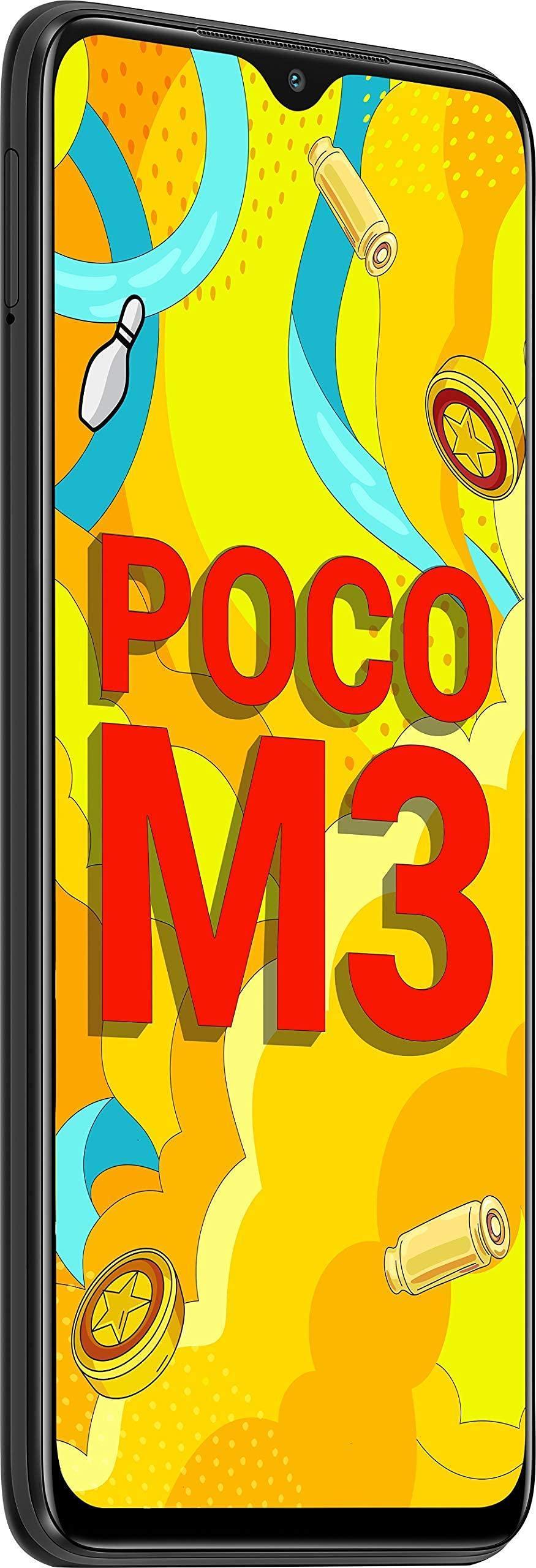 (Refurbished) POCO M3 (Power Black, 6GB RAM,128GB Storage) - Triveni World