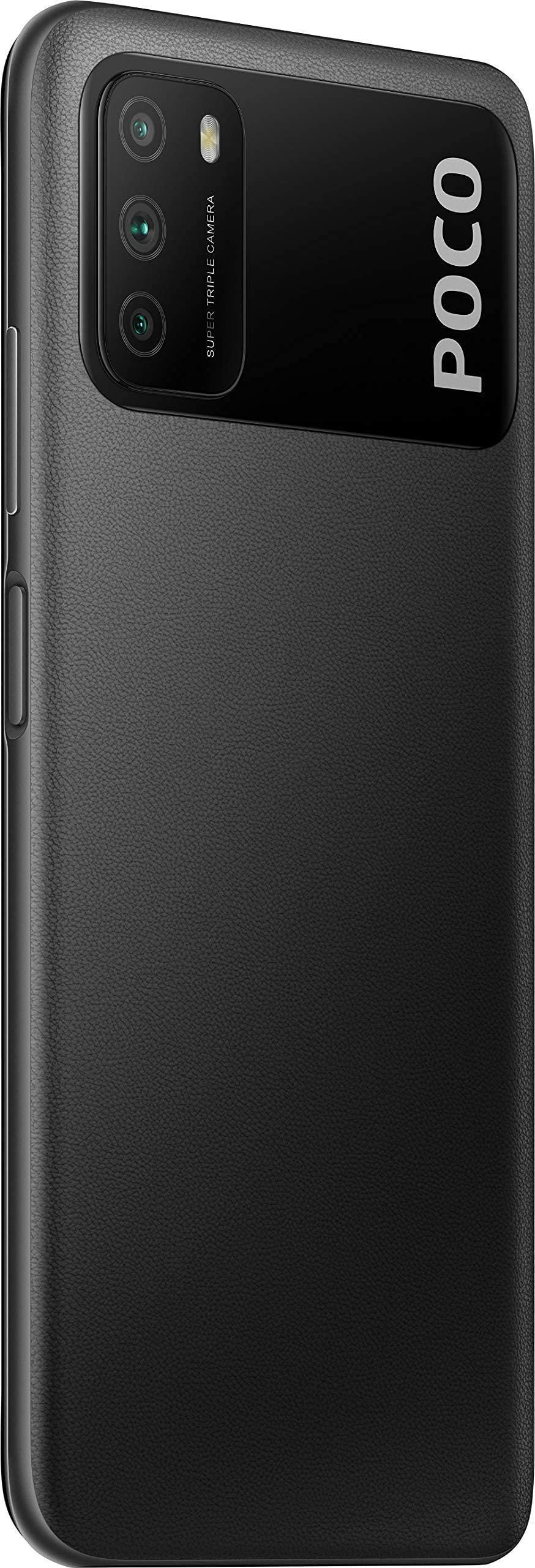 (Refurbished) POCO M3 (Power Black, 6GB RAM,128GB Storage) - Triveni World