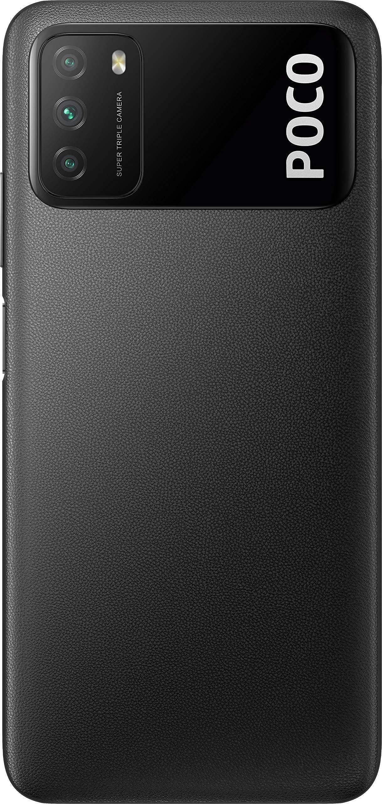 (Refurbished) POCO M3 (Power Black, 6GB RAM,128GB Storage) - Triveni World
