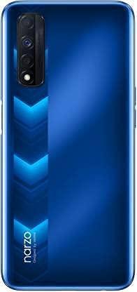 (Refurbished) realme Narzo 30 (Racing Blue, 6GB RAM, 128GB Storage) Without Offers - Triveni World