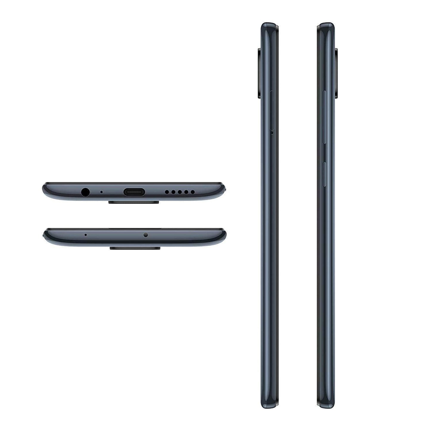 (Refurbished) Redmi Note 9 (Shadow Black, 4GB RAM, 128GB Storage) - 48MP Quad Camera & Full HD+ Display - Triveni World