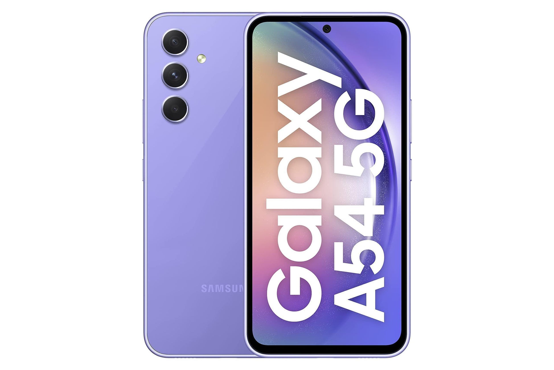 (Refurbished) Samsung Galaxy A54 5G (Awesome Violet, 8GB, 128GB Storage) | 50 MP No Shake Cam (OIS) | IP67 | Gorilla Glass 5 | Voice Focus | Travel Adapter to be Purchased Separately - Triveni World