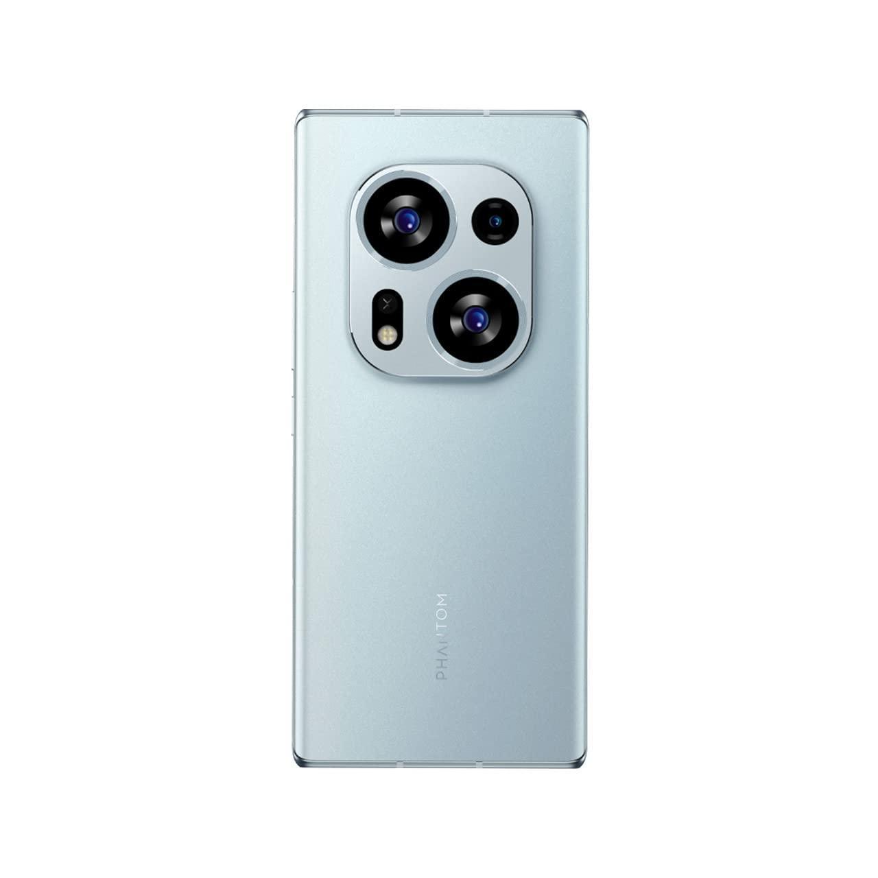 (Refurbished) Tecno Phantom X2 5G Moonlight Silver (8GB RAM,256GB Storage) | World's 1st 4nm Dimensity 9000 5G Processor | Dual Curved AMOLED Display | 64MP RGBW Camera - Triveni World
