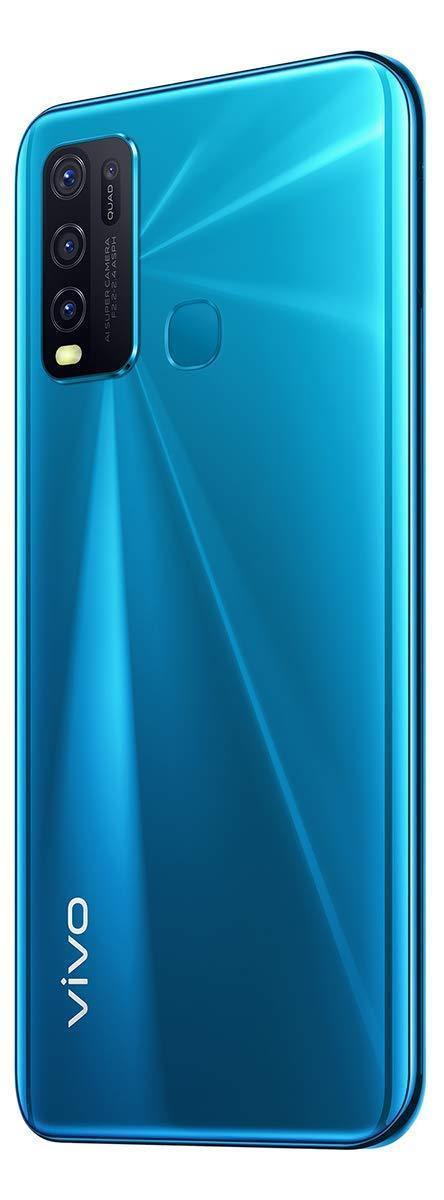 (Refurbished) Vivo Y30 (Dazzle Blue, 4GB RAM, 128GB Storage) Without Offer - Triveni World