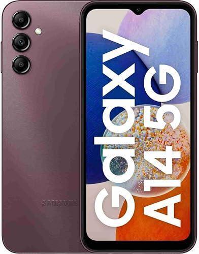 Samsung Galaxy A14 5G (Dark Red, 6GB RAM, 128GB Storage) |Triple Rear Camera (50 MP Main) | Upto 12 GB RAM with RAM Plus|Without Charger - Triveni World