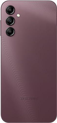 Samsung Galaxy A14 5G (Dark Red, 6GB RAM, 128GB Storage) |Triple Rear Camera (50 MP Main) | Upto 12 GB RAM with RAM Plus|Without Charger - Triveni World