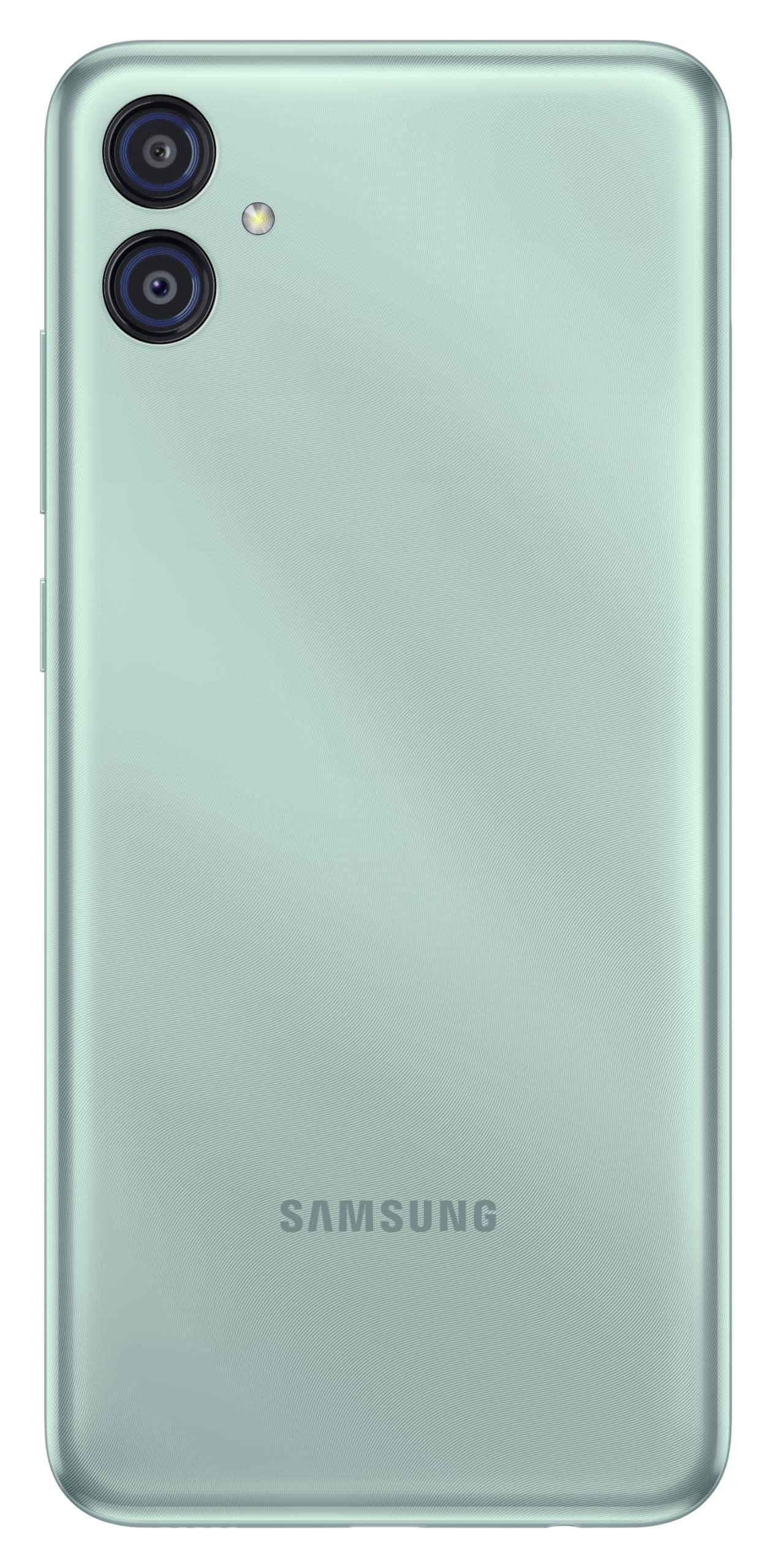 Samsung Galaxy M04 Dark Blue, 4GB RAM, 128GB Storage | Upto 8GB RAM with RAM Plus | MediaTek Helio P35 Octa-core Processor | 5000 mAh Battery | 13MP Dual Camera - Triveni World