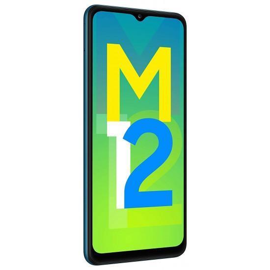 Samsung Galaxy M12 Blue,4GB RAM, 64GB Storage 6000mAh with 8nm Processor - Triveni World