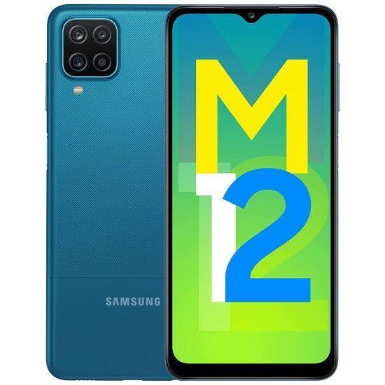Samsung Galaxy M12 Blue,4GB RAM, 64GB Storage 6000mAh with 8nm Processor - Triveni World
