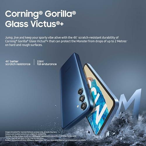 Samsung Galaxy M35 5G (Thunder Grey,8GB RAM,128GB Storage)| Corning Gorilla Glass Victus+| AnTuTu Score 595K+ | Vapour Cooling Chamber | 6000mAh Battery | 120Hz Super AMOLED Display| without Charger - Triveni World