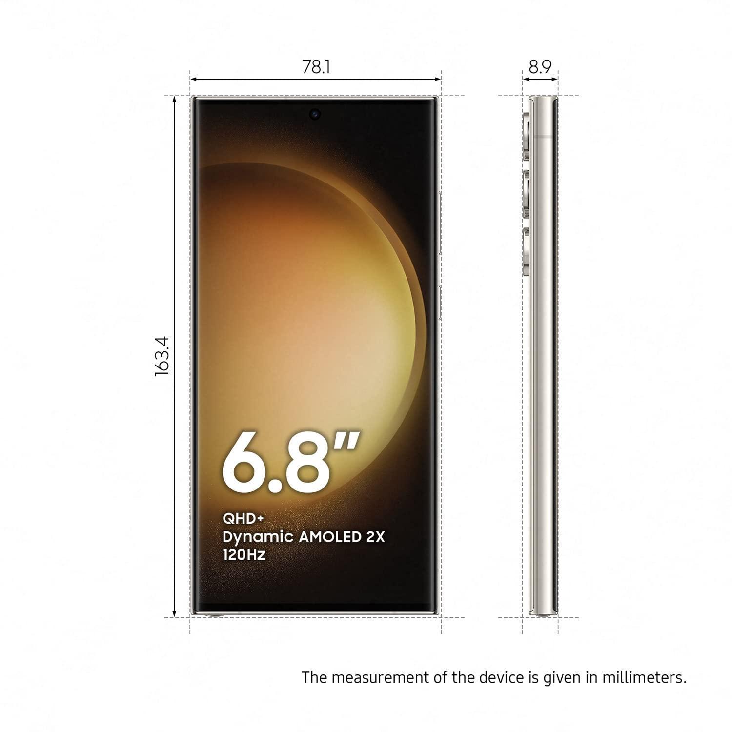 Samsung Galaxy S23 Ultra 5G AI Smartphone (Cream, 12GB, 256GB Storage) - Triveni World