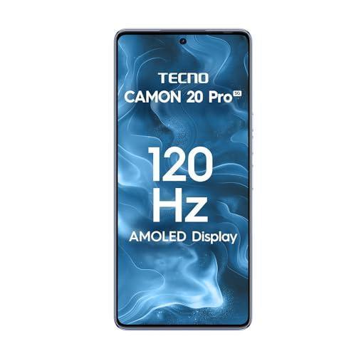 TECNO Camon 20s Pro 5G (Serenity Blue, 8GB RAM,128GB Storage) | MediaTek Dimensity 8020 Processor | 64MP RGBW(G+P) OIS Rear Camera|6.67 FHD+ Big AMOLED Screen - Triveni World