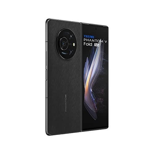 TECNO Phantom V Fold 5G Black (12GB RAM,256GB Storage) | The First Full Size Fold | LTPO AMOLED Display | 4nm D9000+ Fast Processor - Triveni World