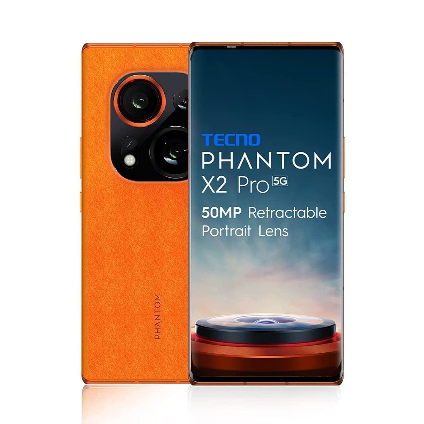 TECNO Phantom X2 Pro 5G Mars Orange (12GB RAM,256GB Storage) Refurbished - Triveni World