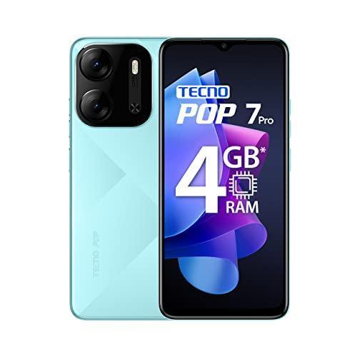 TECNO POP 7 Pro (Uyuni Blue, 2GB RAM,64GB Storage) | Refurbished - Triveni World
