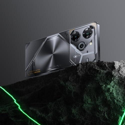 TECNO POVA 6 PRO 5G (16GB*+256GB) | 108MP Camera + 32MP Selfie Camera | 120Hz Dot-in AMOLED Display | Dual Speakers with Dolby Atmos | 6000mAh & 70W Charger | Arc Interface | Meteorite Grey - Triveni World