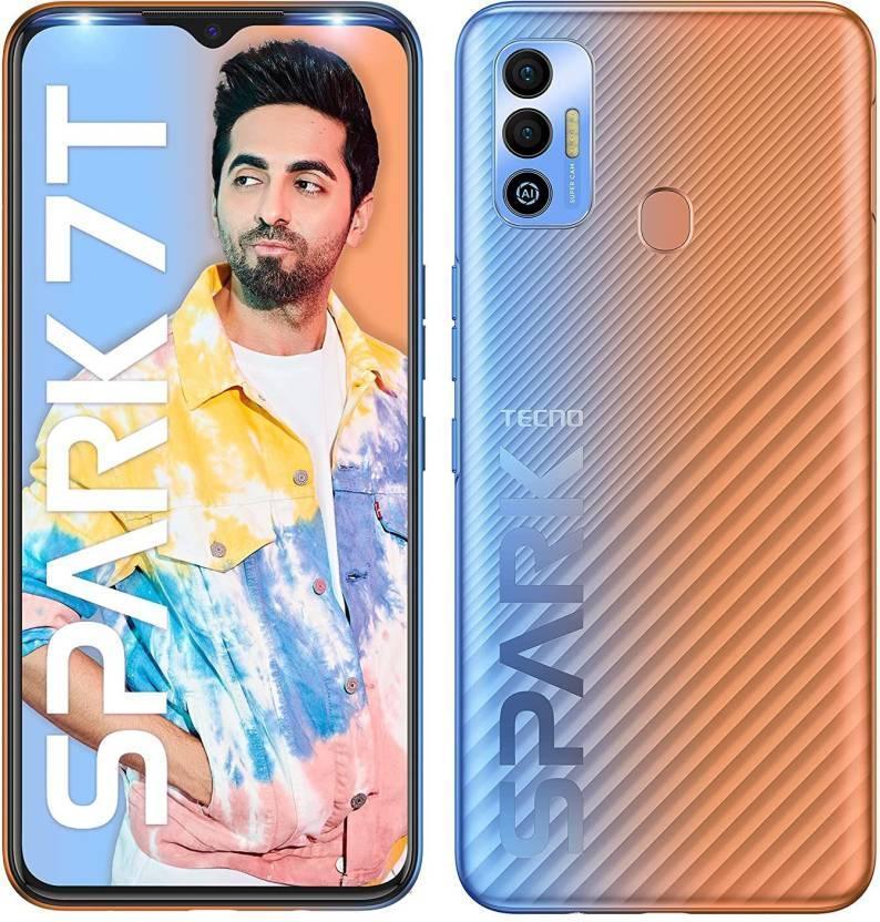 Tecno Spark 7T (Nebula Orange, 128 GB)  (4 GB RAM) Refurbished - Triveni World