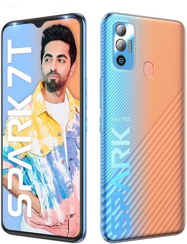 Tecno Spark 7T (Nebula Orange, 128 GB)  (4 GB RAM) Refurbished - Triveni World
