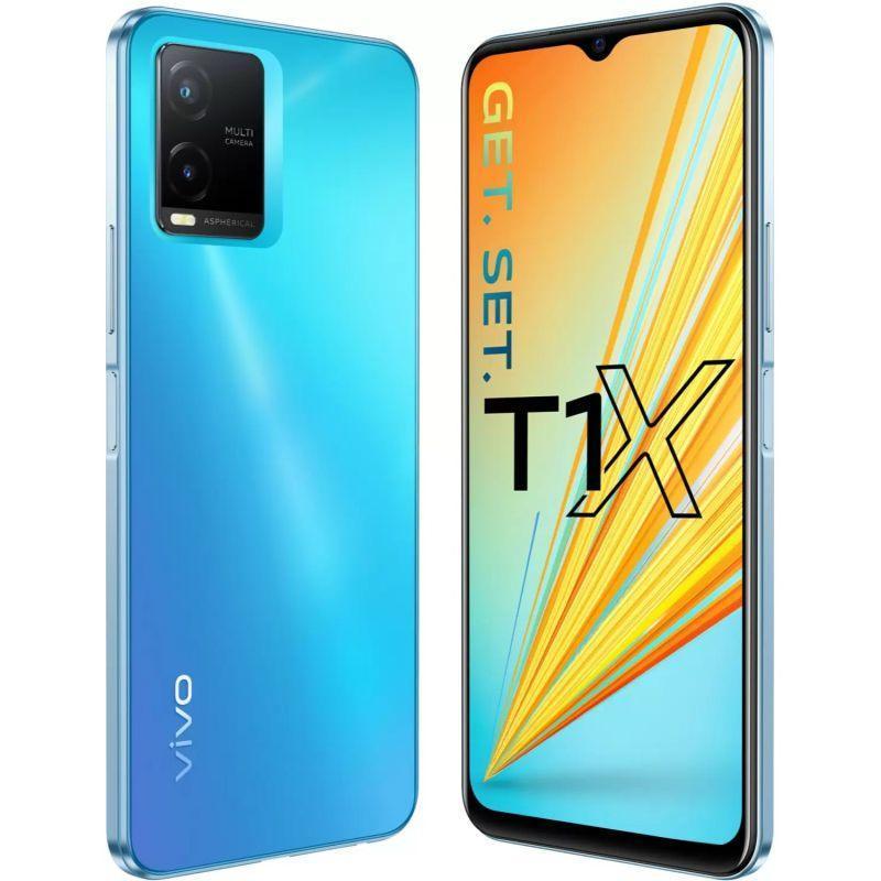 vivo T1X, Space Blue, 4GB 64GB - Triveni World
