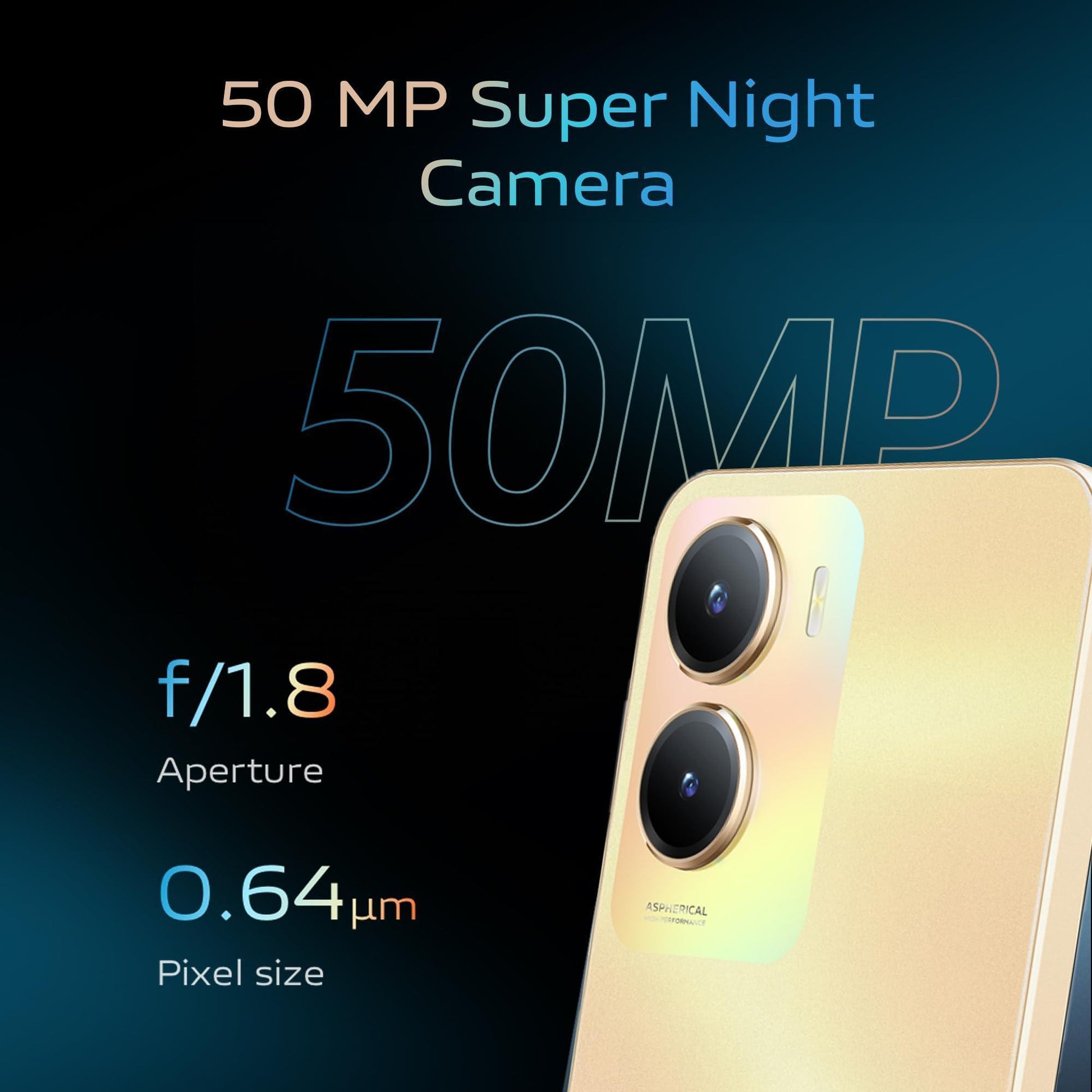 Vivo T2x 5G (128 GB) (6 GB RAM) (Aurora Gold) - Triveni World