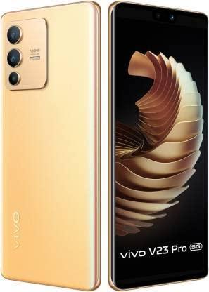 Vivo V23 Pro 5G (Sunshine Gold, 8GB RAM, 128GB Storage) - Triveni World