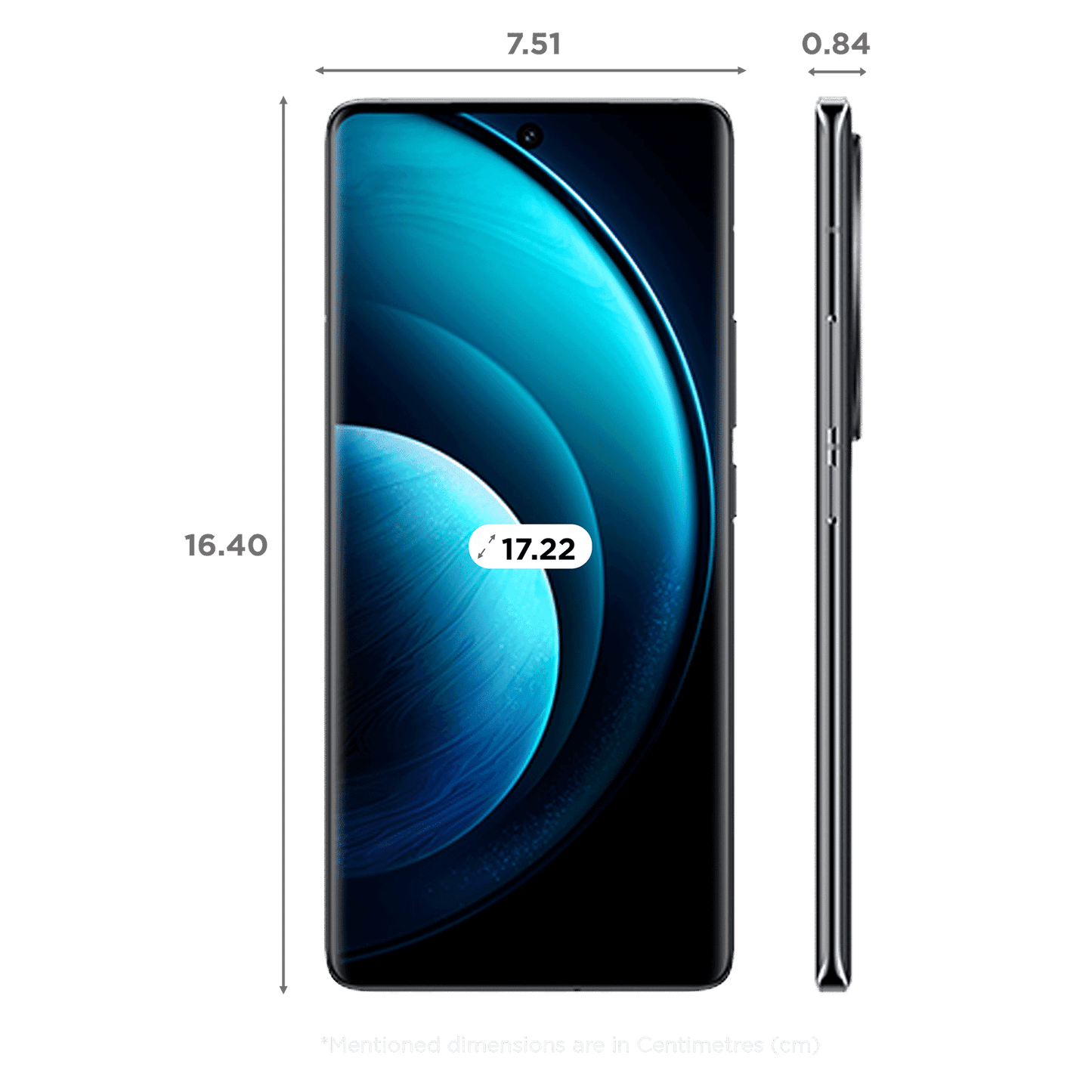 vivo X100 5G (12GB RAM, 256GB, Asteroid Black) - Triveni World