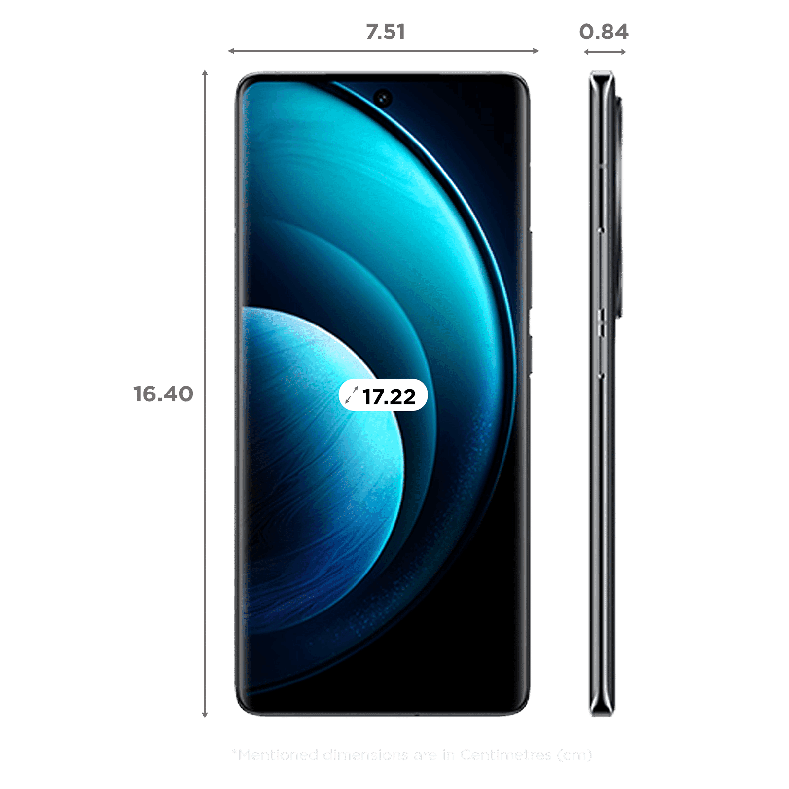 vivo X100 5G (12GB RAM, 256GB, Asteroid Black) - Triveni World