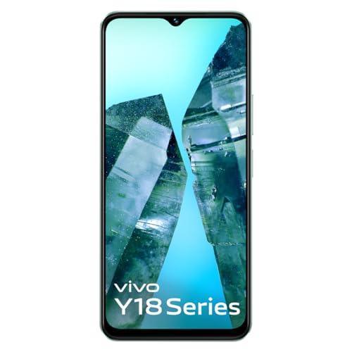 vivo Y18 (Gem Green, 4GB RAM, 128GB Storage) with No Cost EMI/Additional Exchange Offers | Without Charger - Triveni World