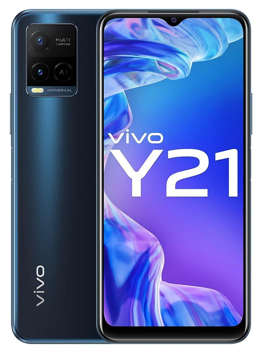 Vivo Y21 (Midnight Blue, 4GB RAM, 64GB Storage) with No Cost EMI/Additional Exchange Offers - Triveni World
