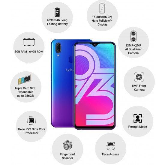 Vivo Y93 (64 GB) (4 GB RAM) Refurbished - Triveni World