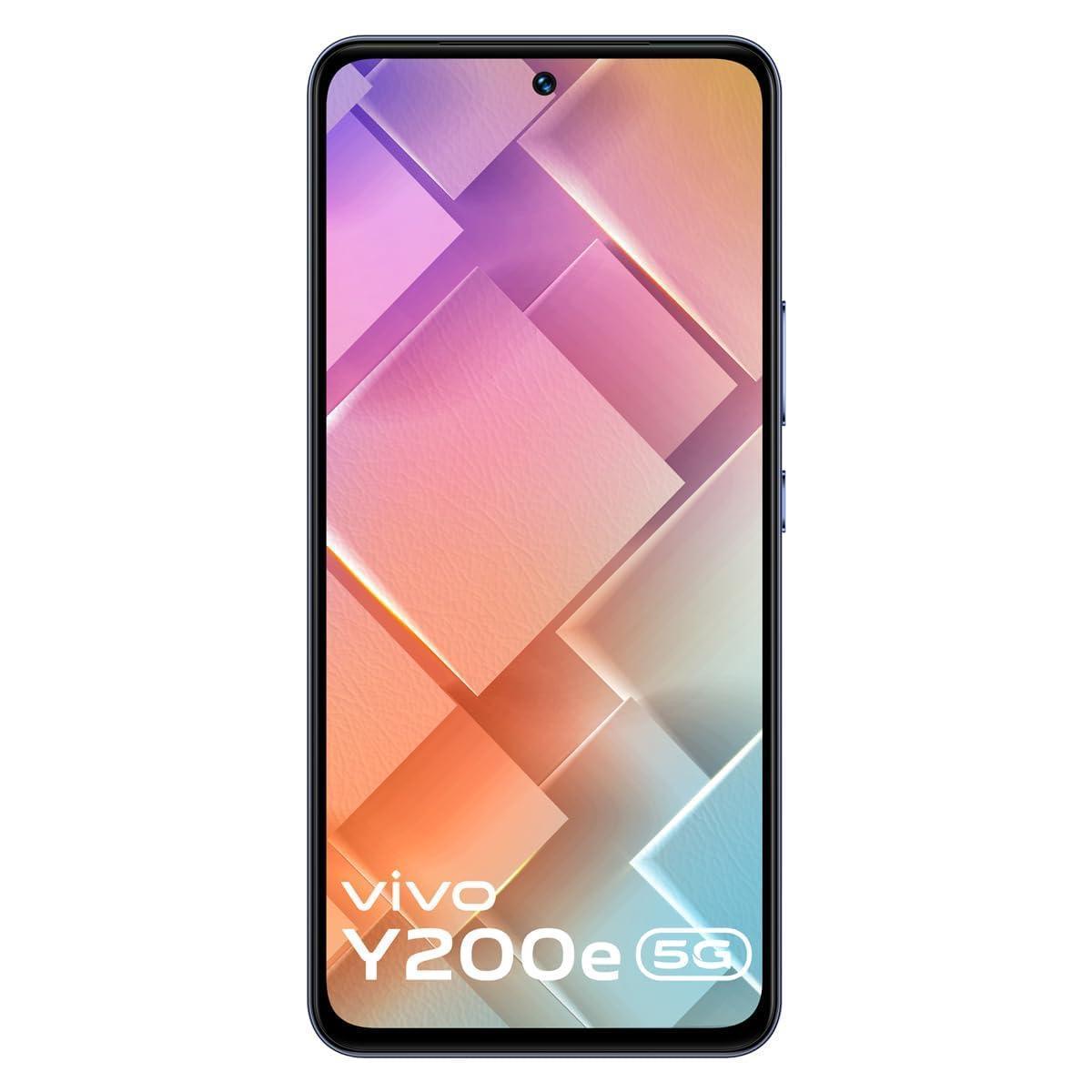 Vivoo Y200e 5G (8GB RAM, 128GB Storage) (Black) - Triveni World