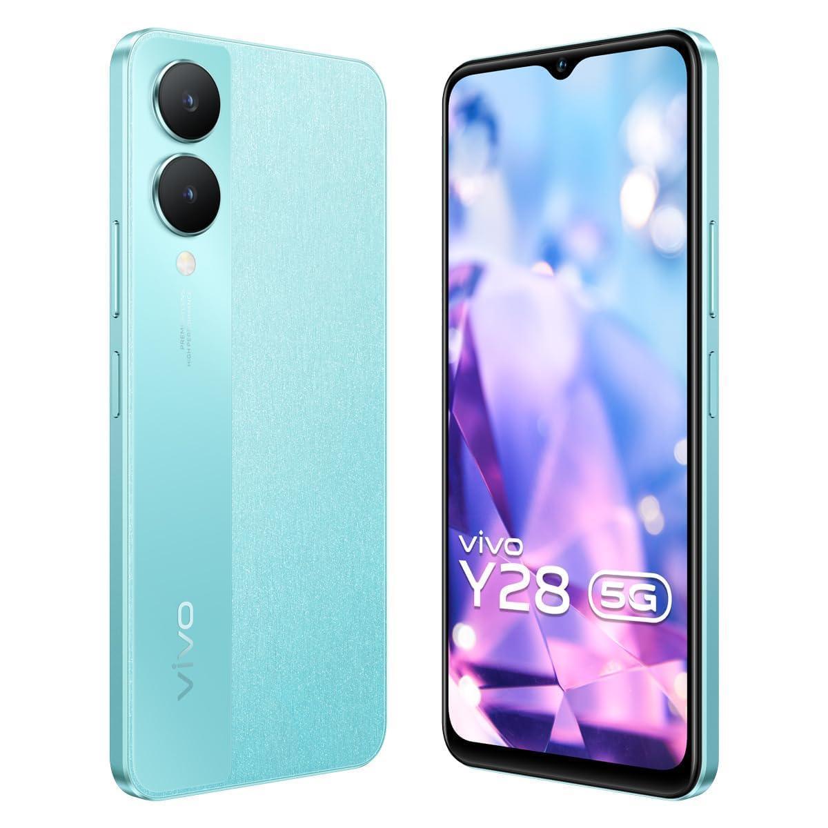 Vivoo Y28 5G (4GB RAM, 128 Storage) (Blue) - Triveni World