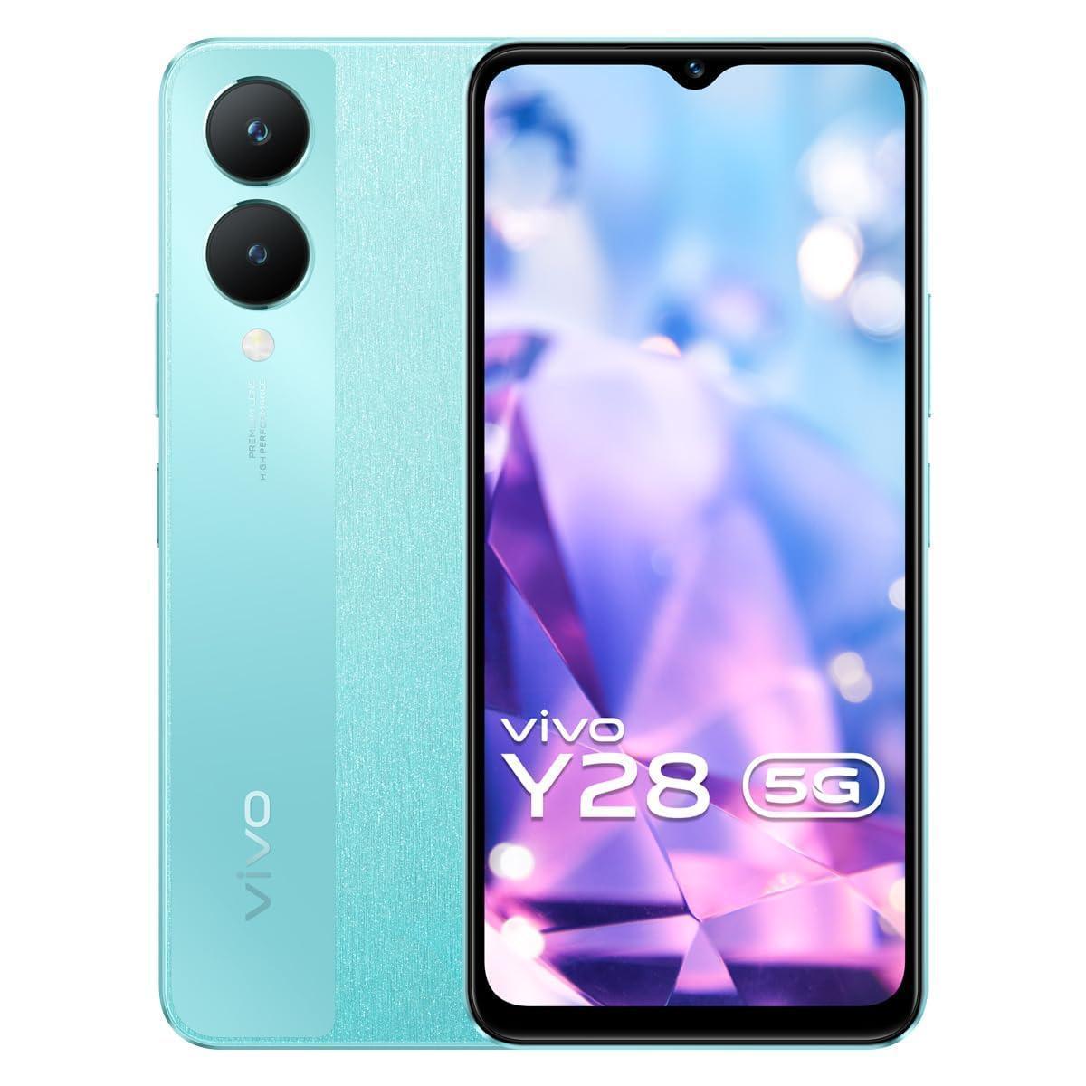 Vivoo Y28 5G (4GB RAM, 128 Storage) (Blue) - Triveni World