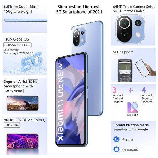 Xiaomi 11 Lite NE 5G Jazz Blue 8GB RAM 128 GB Storage - Triveni World