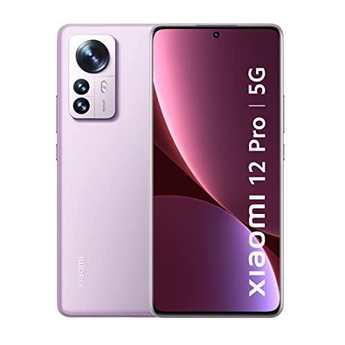 Xiaomi 12 Pro | 5G (Opera Muave, 8GB RAM, 256GB Storage) | Snapdragon 8 Gen 1 | 50+50+50MP Flagship Cameras (OIS) | 10bit 2K+ Curved AMOLED Display | Sound by Harman Kardon - Triveni World