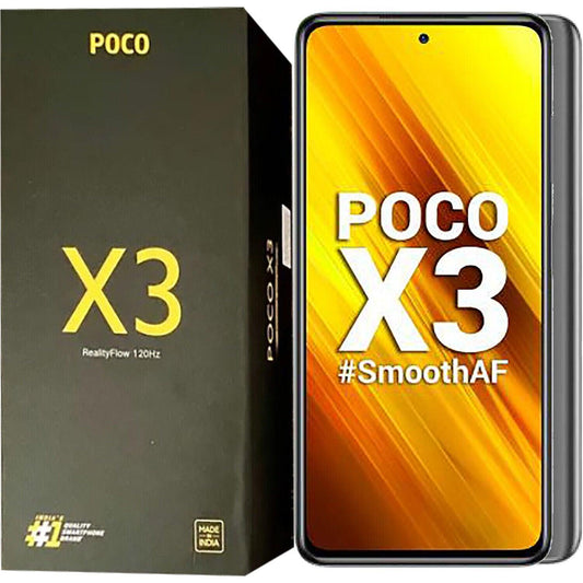 Xiaomi Poco X3 4G Black 128GB + 6GB Dual-Sim Refurbished - Triveni World