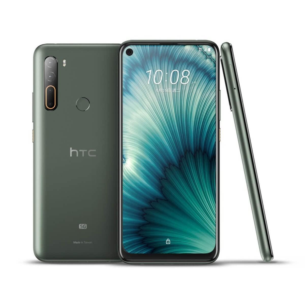 Xifo HTC 5G U20 (8GB/ 256GB) 5000 mAh Battery, Snapdragon 765G Smartphone Dark Green - Triveni World