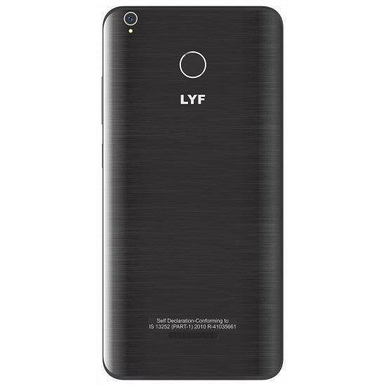 Xifo LYF Water 7s (3GB RAM, 16 GB Storage) 4G Smartphone in Black Colour - Triveni World